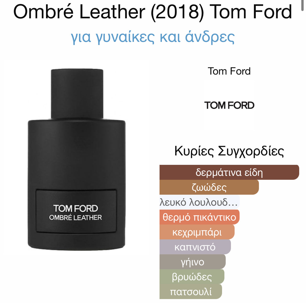 3ml/5ml decant - Tom Ford Ombré leather