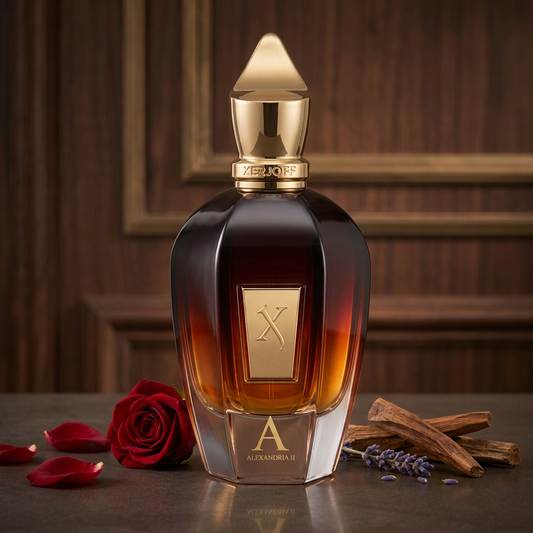 Alexandria II dimensional bottle-only lifestyle image