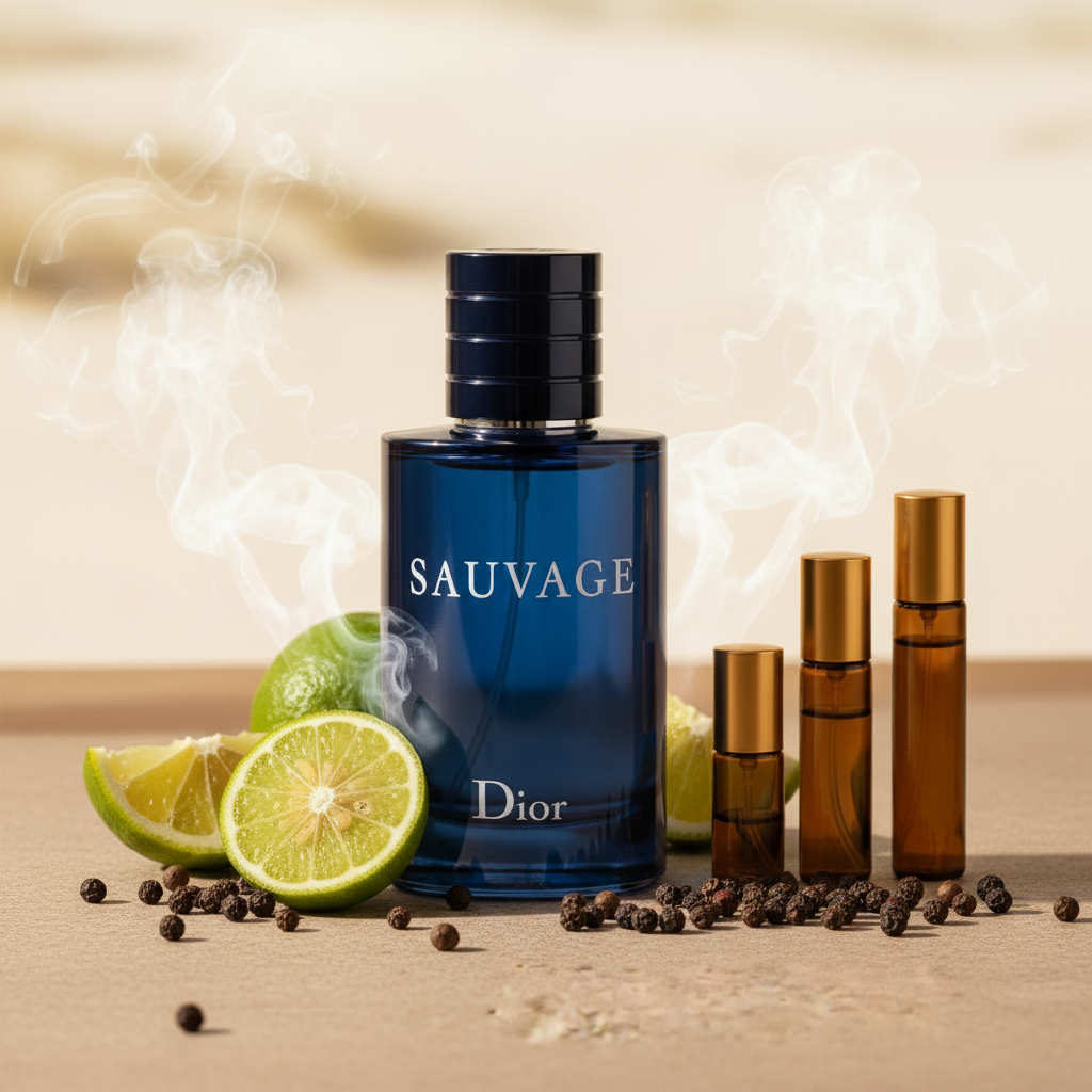 Dior Sauvage EDT with Decants