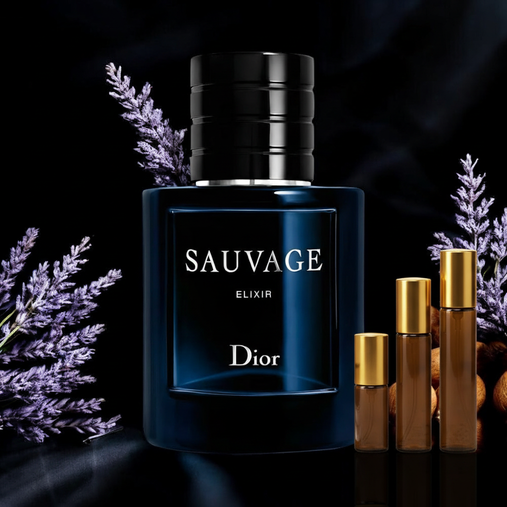 Dior Sauvage Elixir with decants