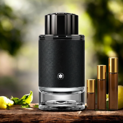 Mont Blanc Explorer with decants