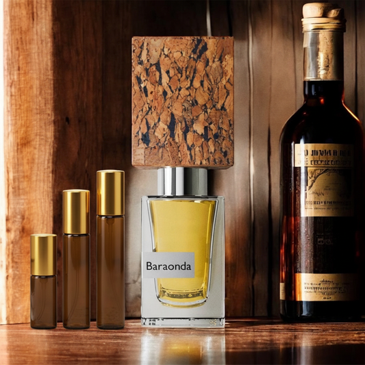 Nasomatto Baraonda with decants